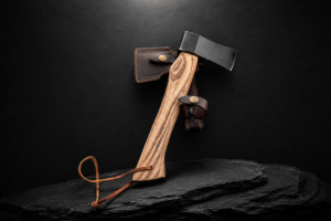 Axe Black powder coated steel blade