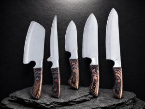 Chef knife Set 5 Pcs