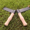 FROE FROE(2 pcs) , spring steel blade, handle is made of ashwood