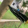WhatsApp Image 2026-08-20 at 3.45.43 AM (1) HUNTING KNIFE ,J2 steel blade black powder coated (laser etched) and buffalo horn handle