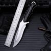 WhatsApp Image 2026-08-23 at 8.35.11 AM HUNTING KNIVES SET J2 steel blade, black micarta sheet handle and steel screw