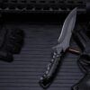 WhatsApp Image 2026-08-23 at 8.38.46 AM HUNTING KNIVES SET J2 steel blade, black micarta sheet handle and steel screw